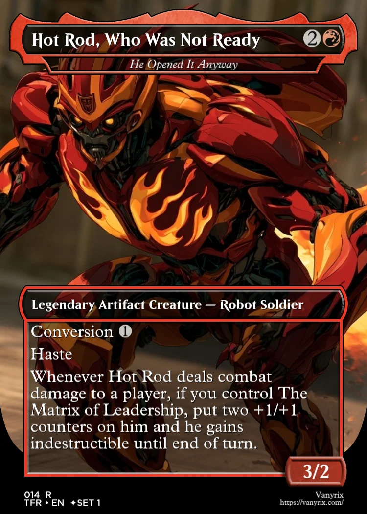 Hot Rod, Who Was Not Ready