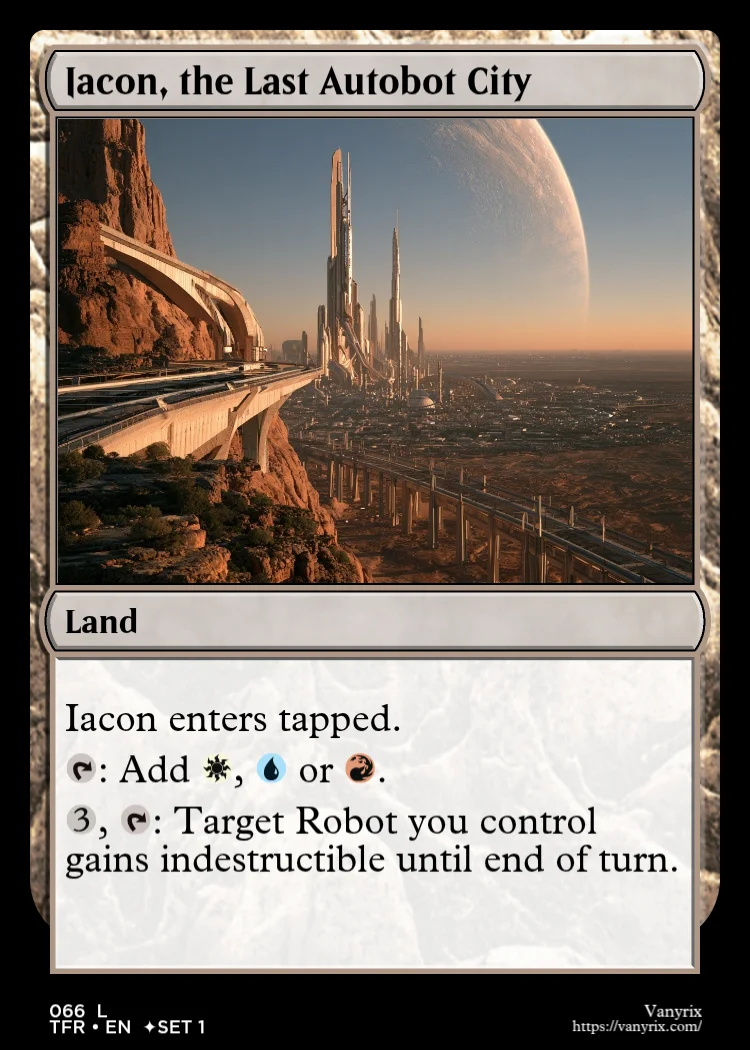 Iacon, the Last Autobot City