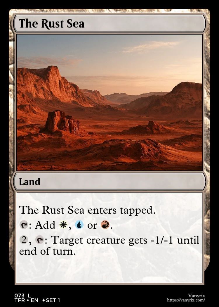 The Rust Sea