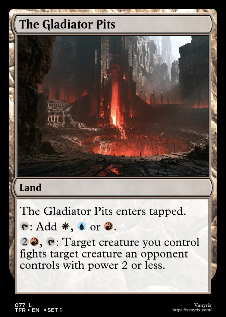 The Gladiator Pits