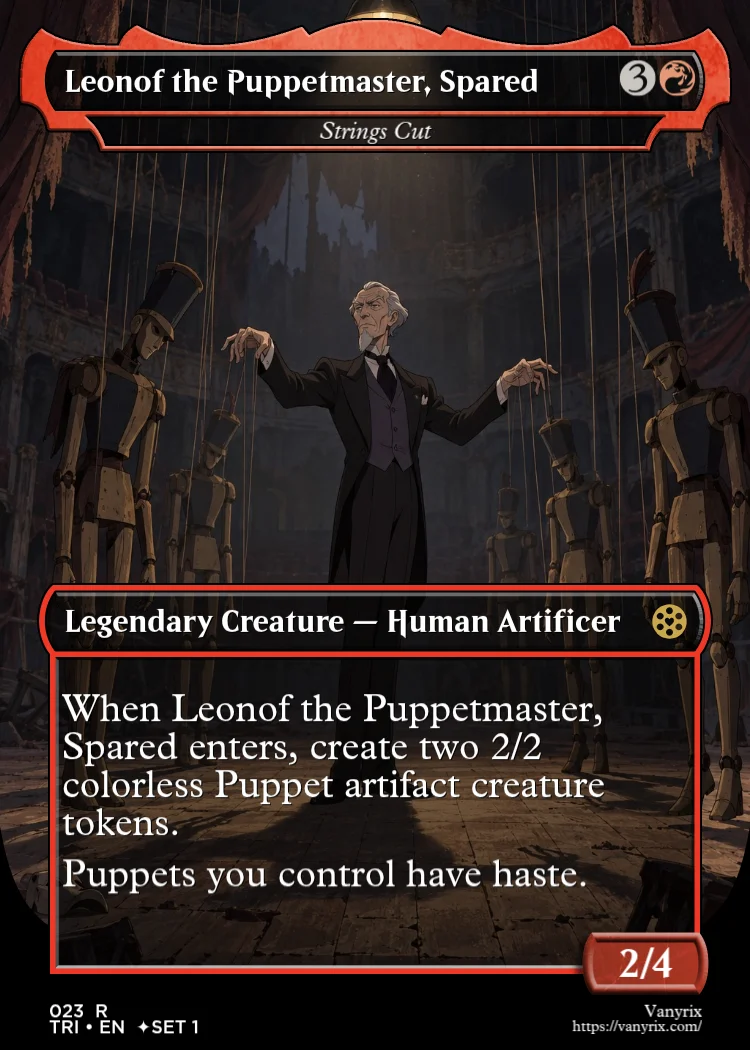 Leonof the Puppetmaster, Spared