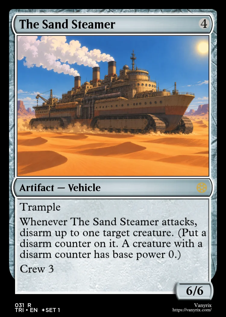 The Sand Steamer