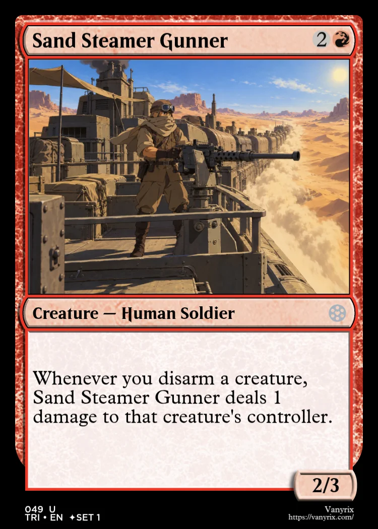 Sand Steamer Gunner