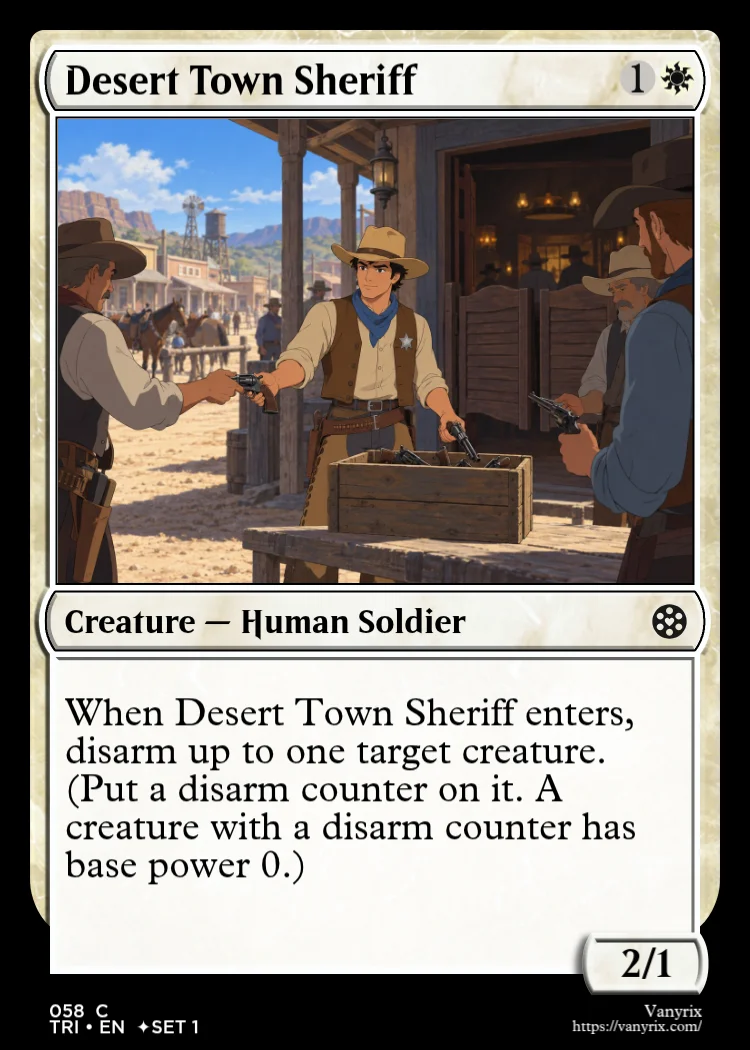 Desert Town Sheriff