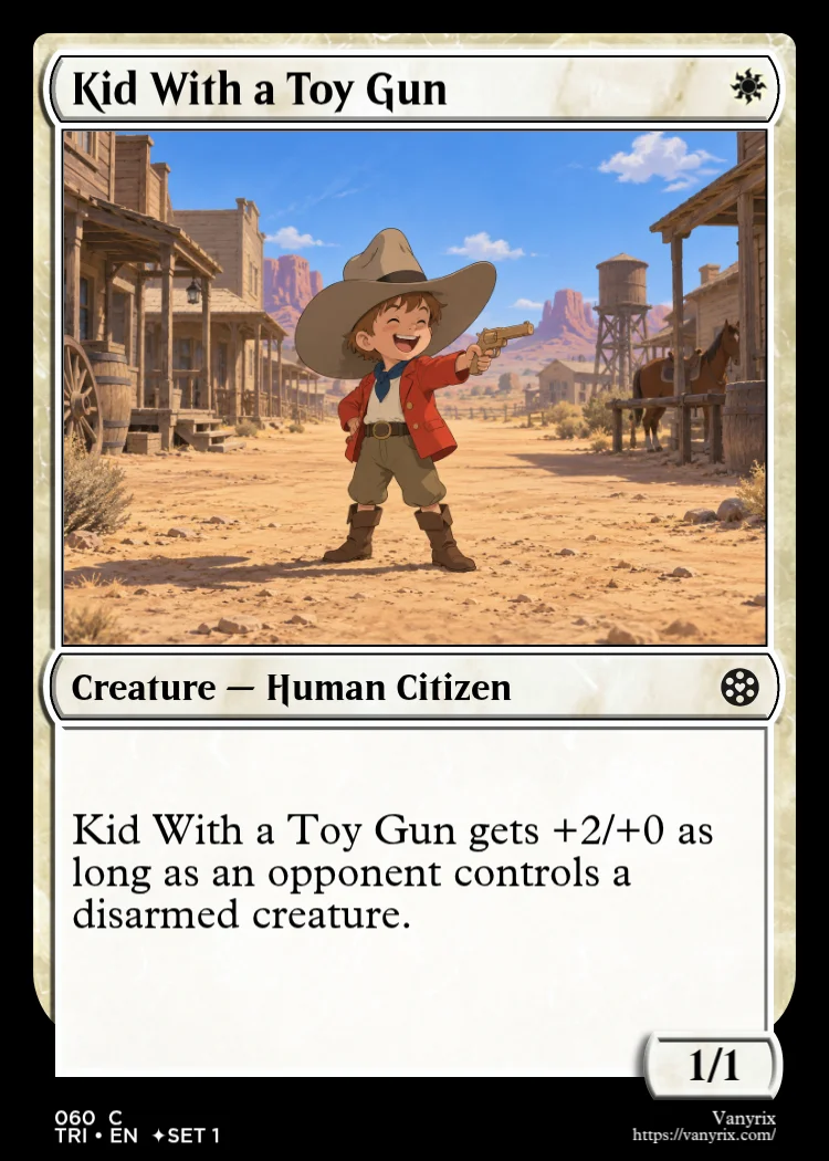 Kid With a Toy Gun