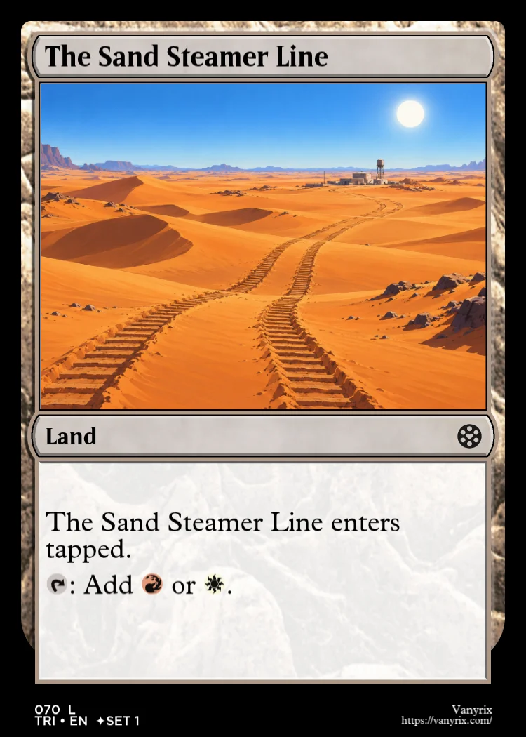 The Sand Steamer Line