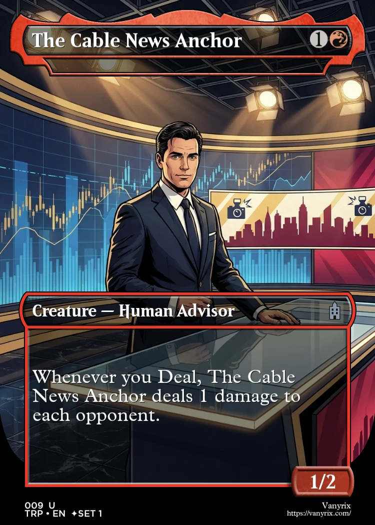 The Cable News Anchor
