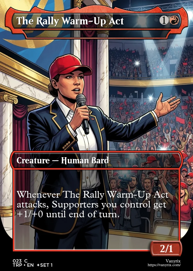 The Rally Warm-Up Act