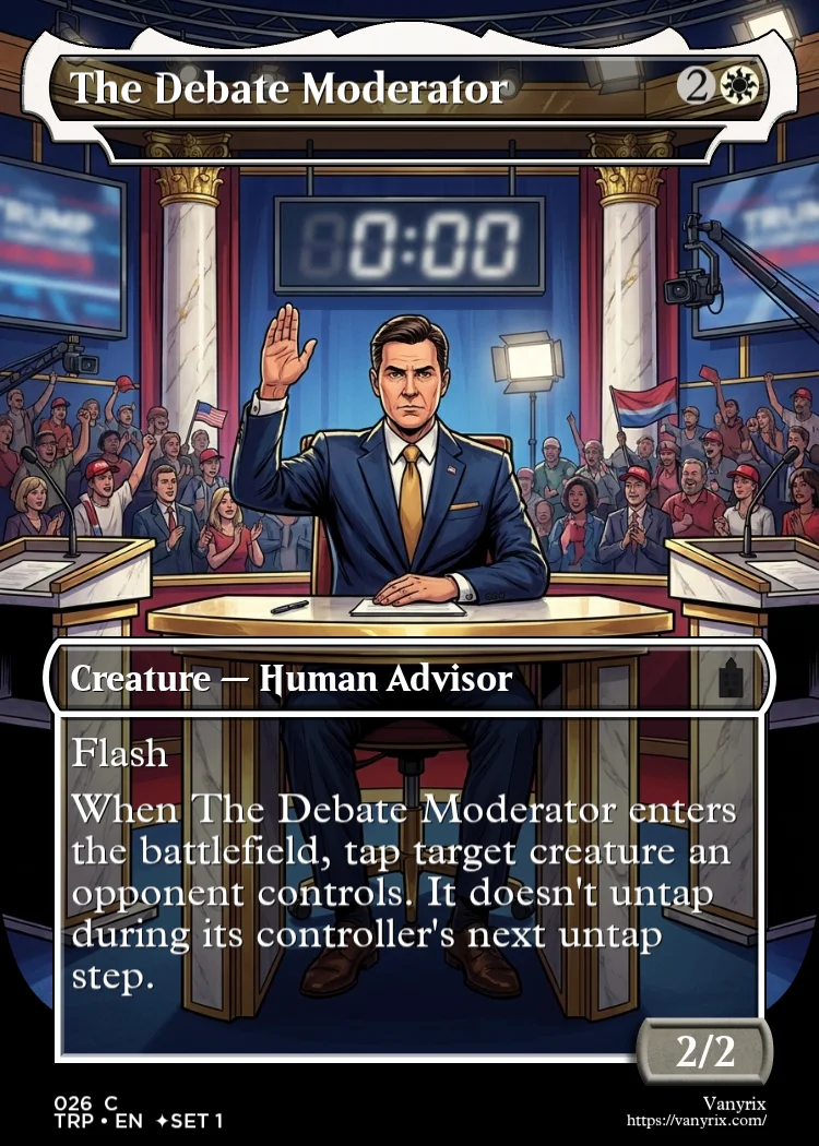 The Debate Moderator