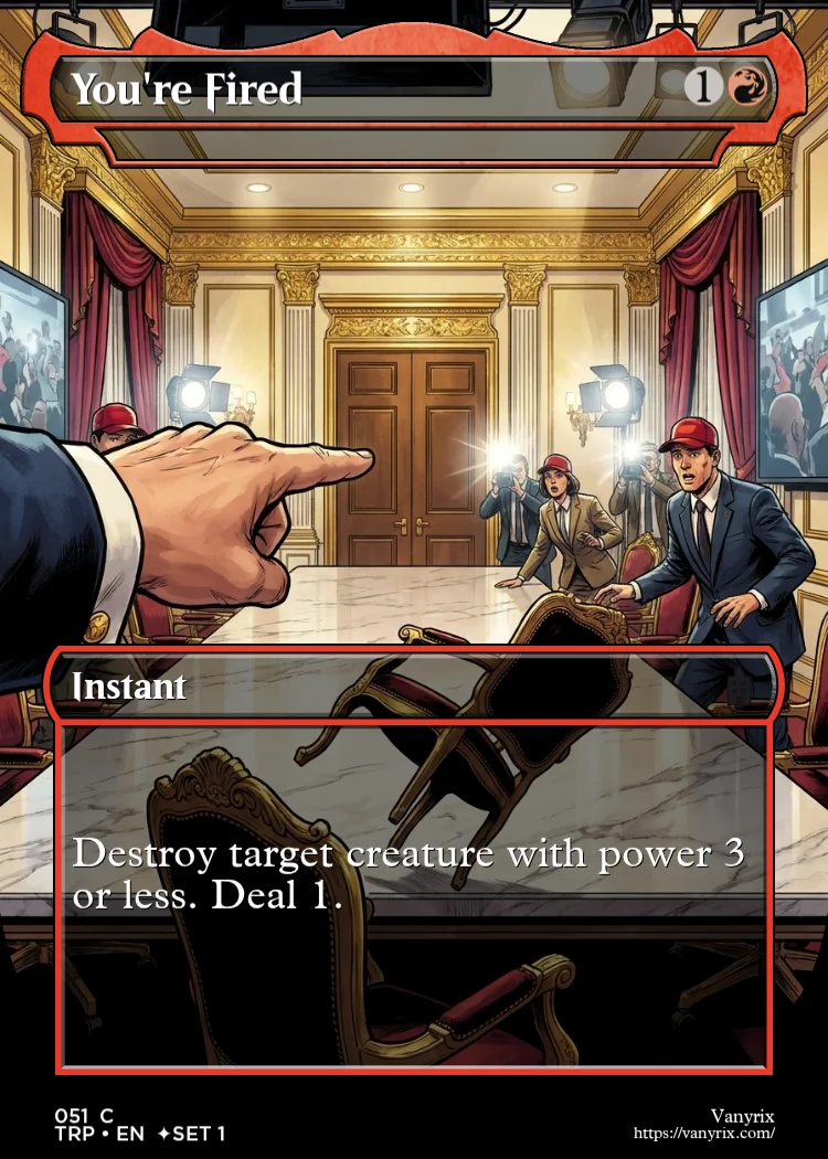 You're Fired