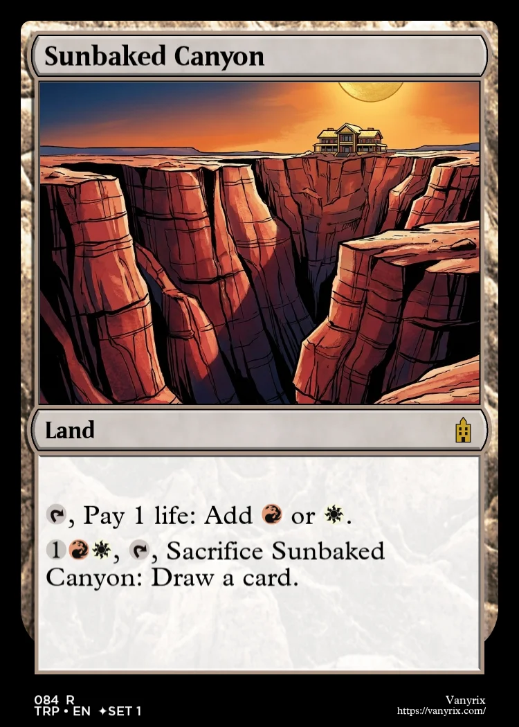 Sunbaked Canyon