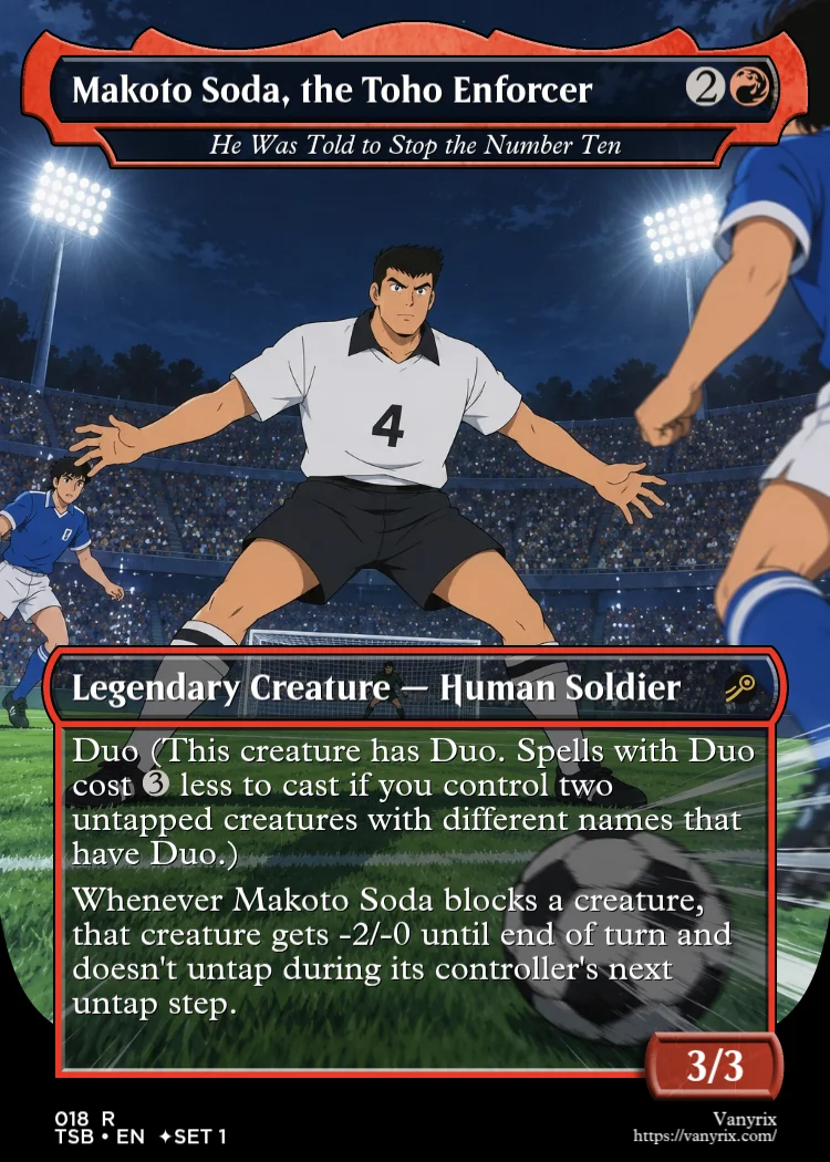 Makoto Soda, the Toho Enforcer