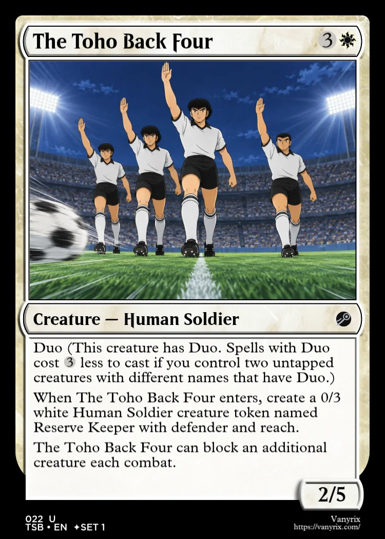 The Toho Back Four