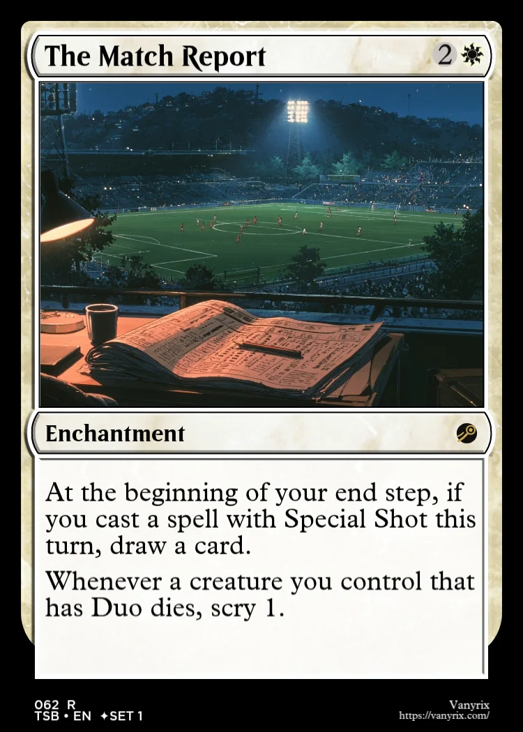 The Match Report