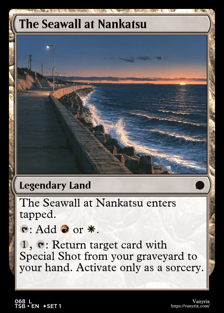 The Seawall at Nankatsu
