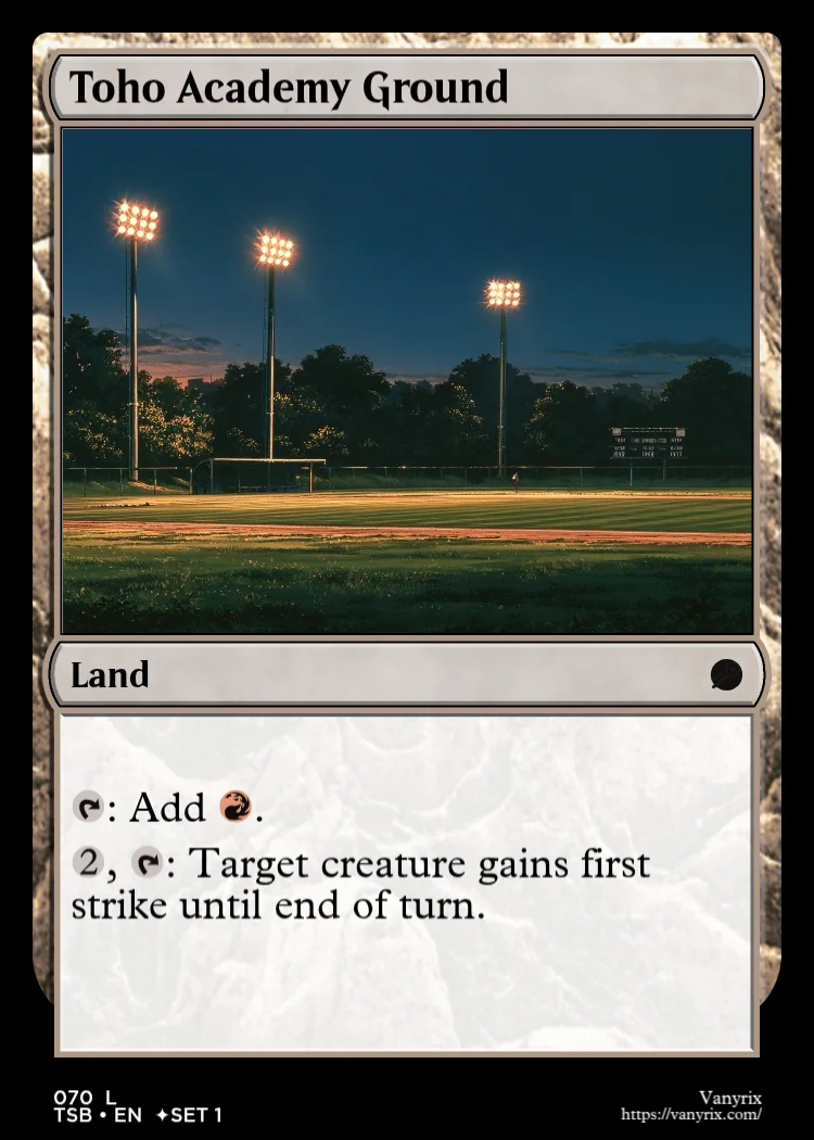 Toho Academy Ground