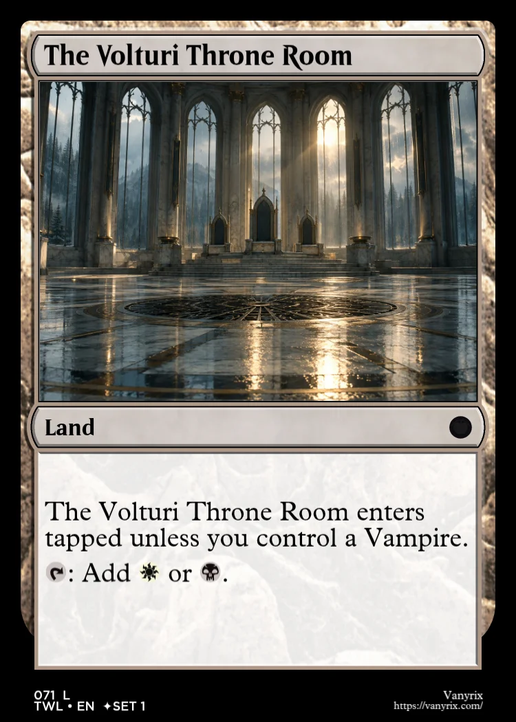 The Volturi Throne Room