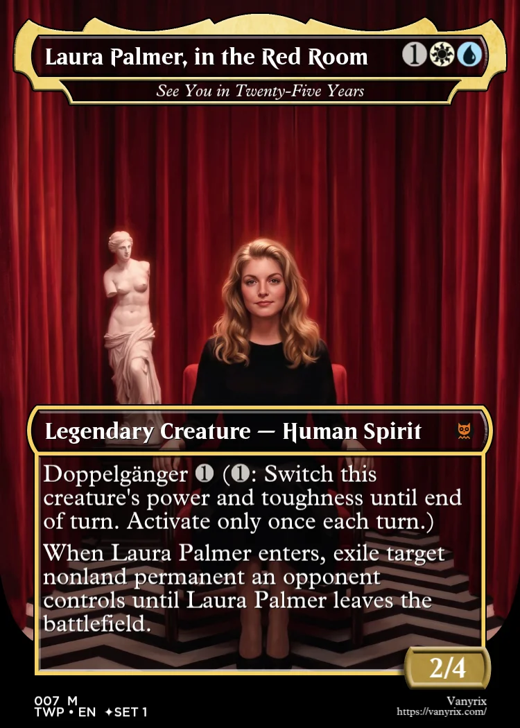 Laura Palmer, in the Red Room