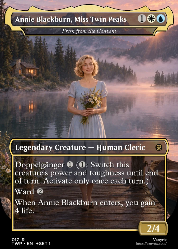 Annie Blackburn, Miss Twin Peaks