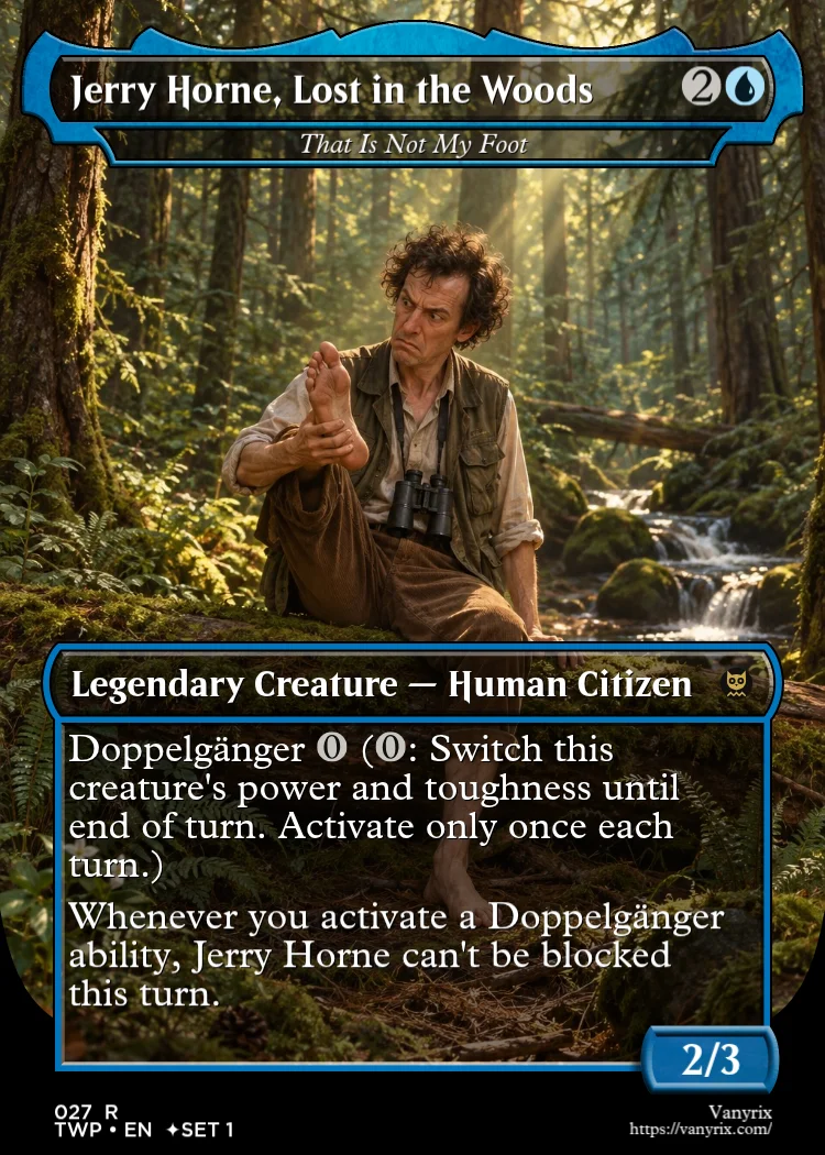 Jerry Horne, Lost in the Woods