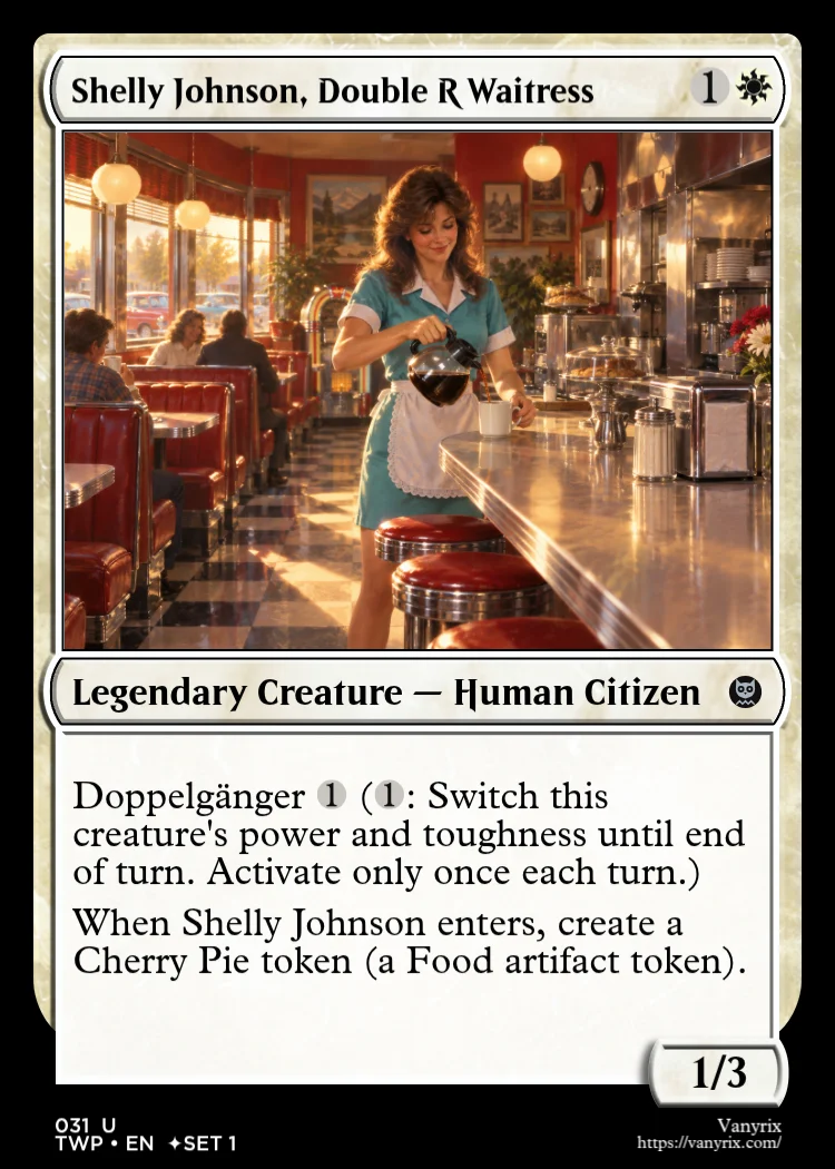 Shelly Johnson, Double R Waitress