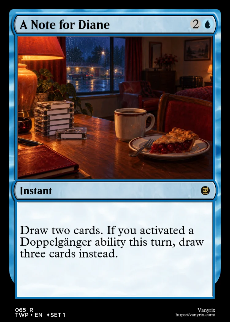 A Note for Diane