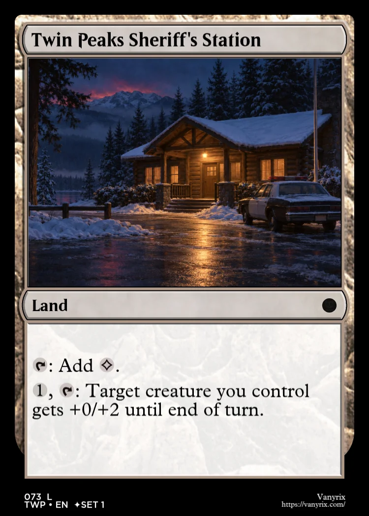 Twin Peaks Sheriff's Station