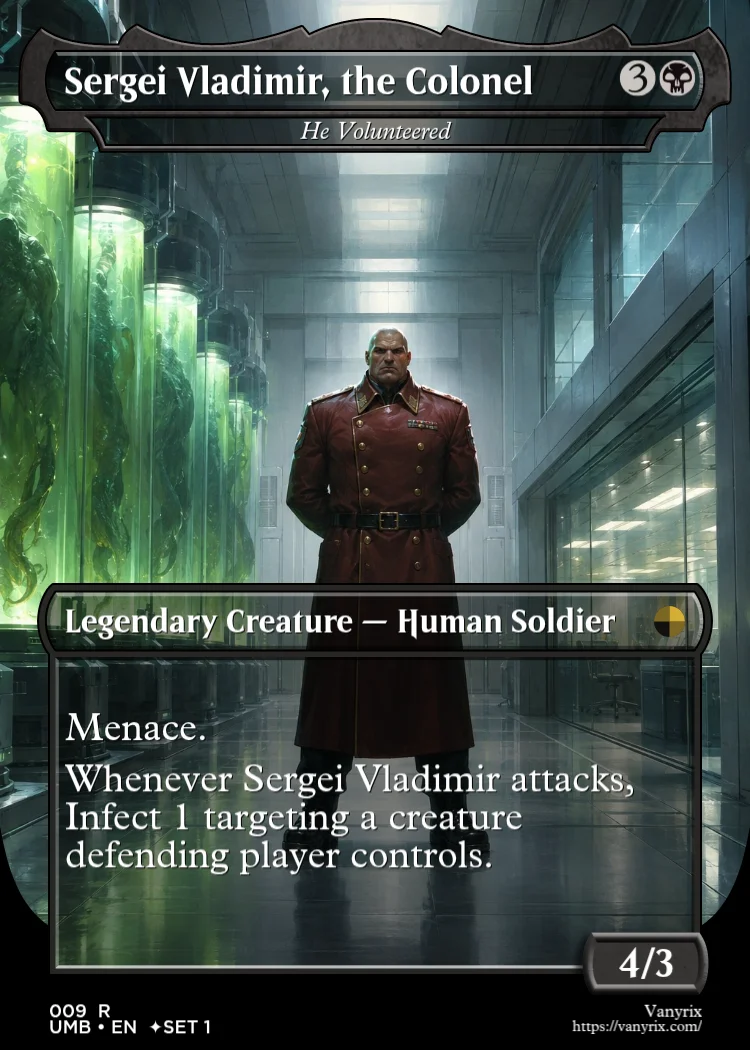Sergei Vladimir, the Colonel