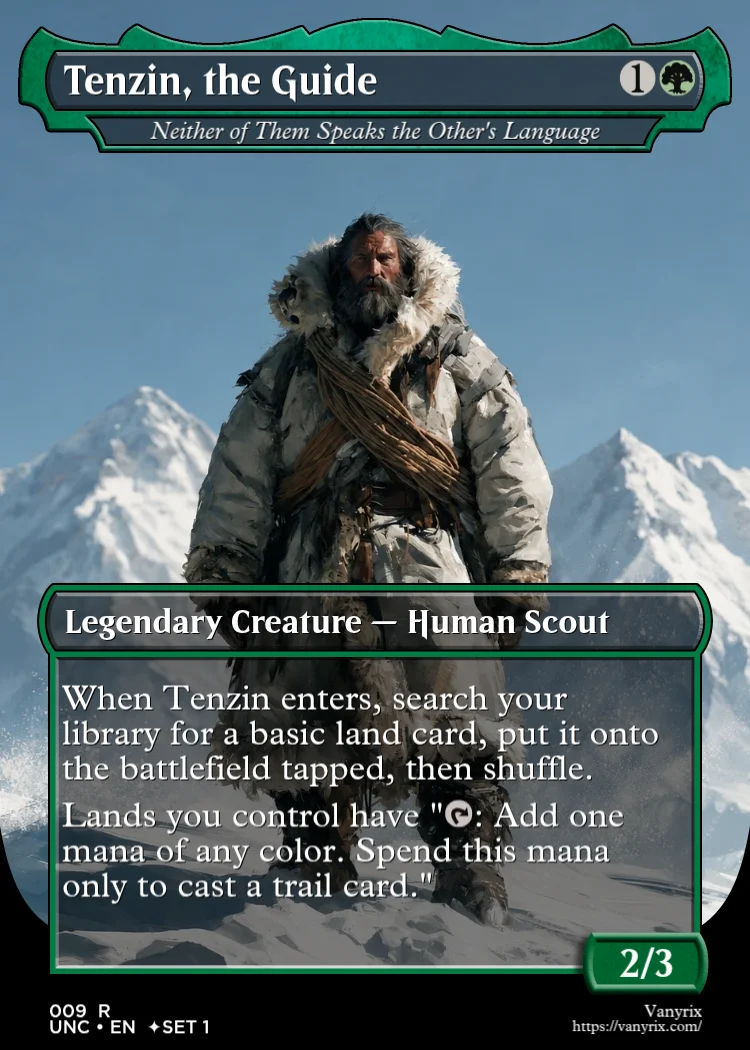 Tenzin, the Guide