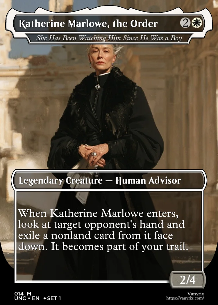 Katherine Marlowe, the Order