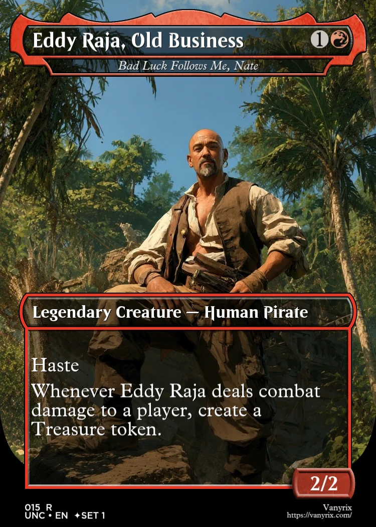 Eddy Raja, Old Business