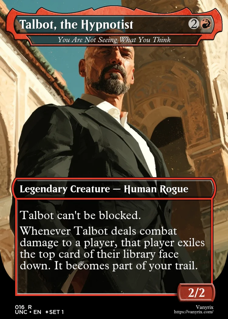 Talbot, the Hypnotist