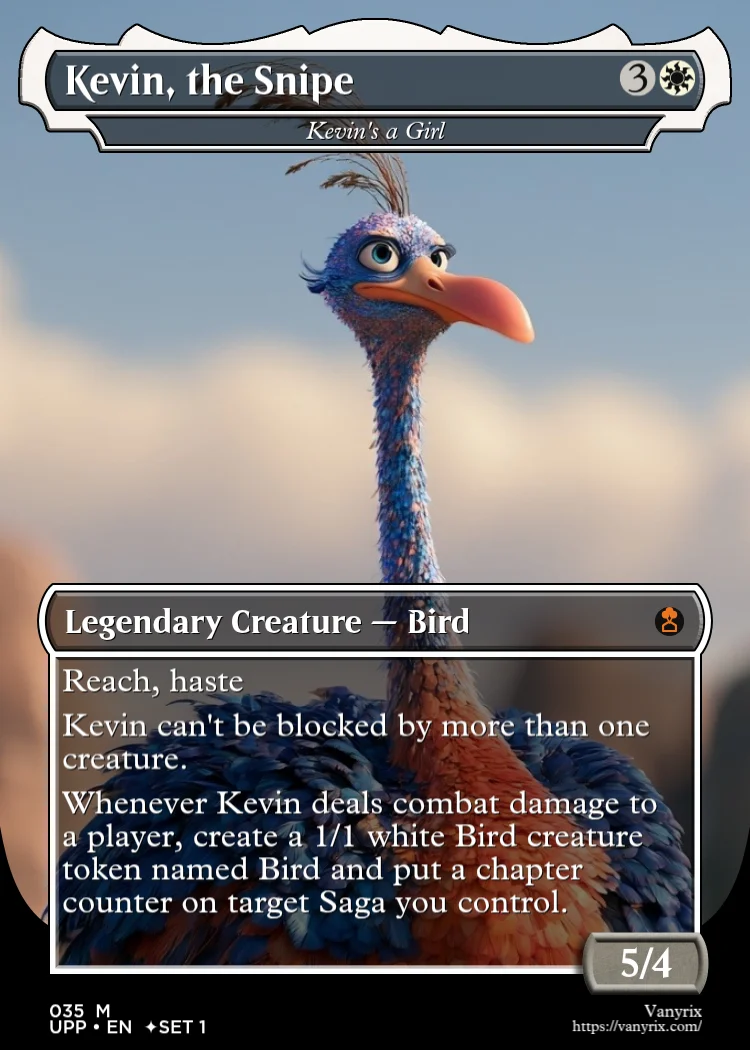 Kevin, the Snipe