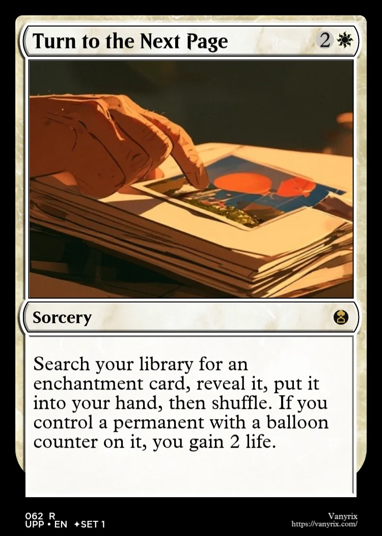 Turn to the Next Page