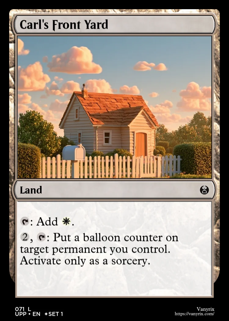 Carl's Front Yard