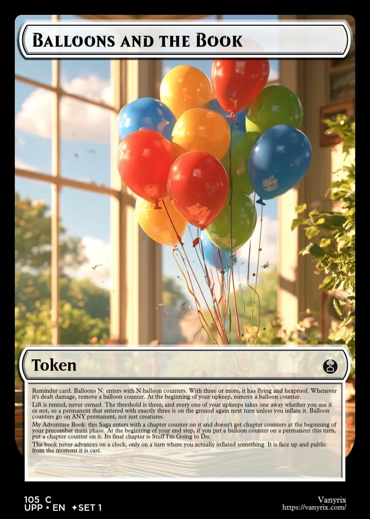 Balloons and the Book