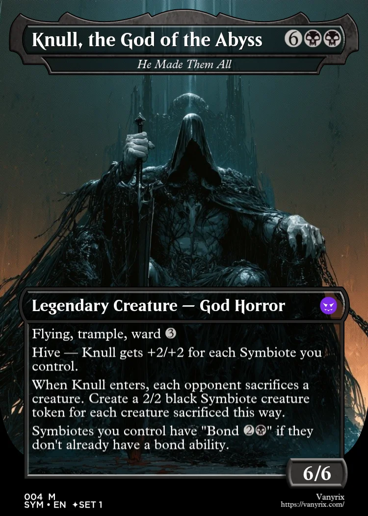 Knull, the God of the Abyss