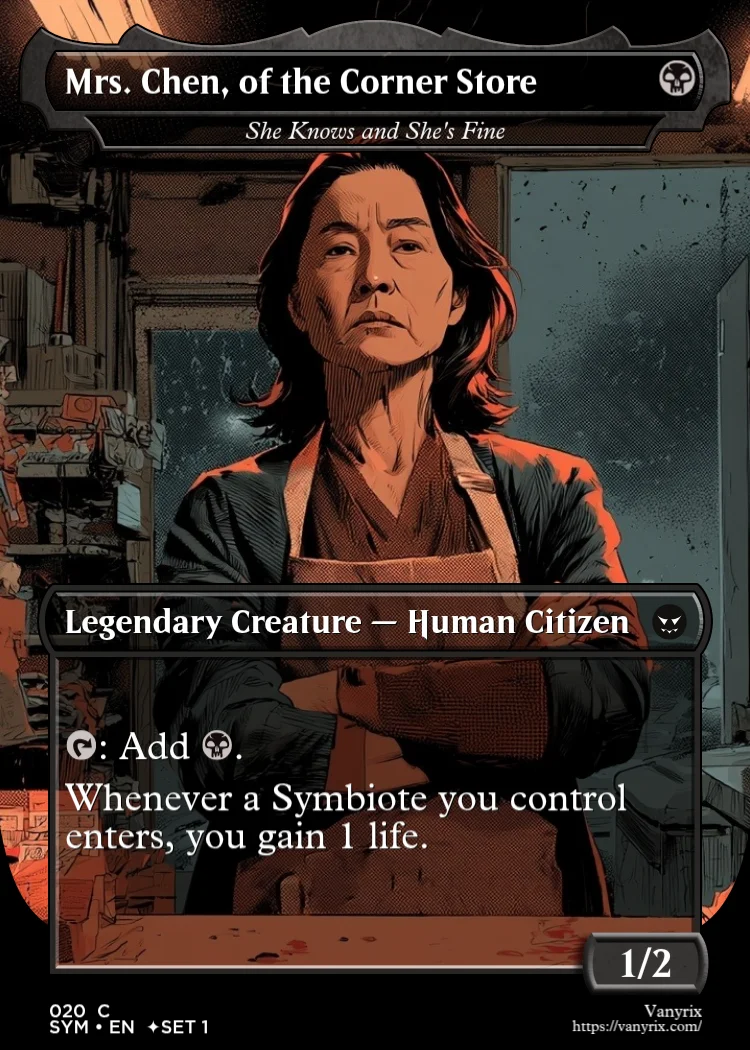 Mrs. Chen, of the Corner Store