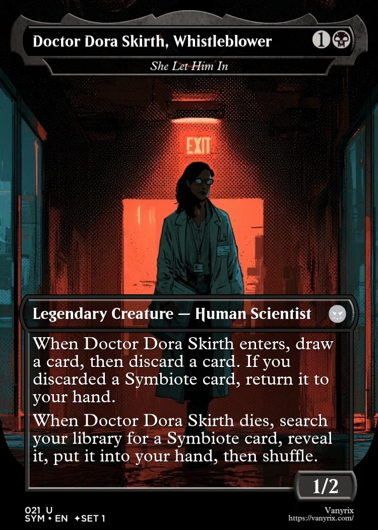 Doctor Dora Skirth, Whistleblower