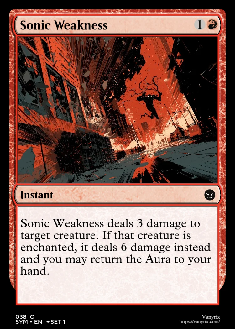 Sonic Weakness