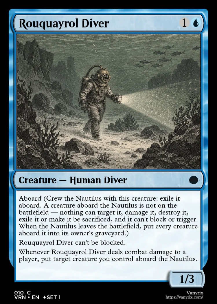 Rouquayrol Diver