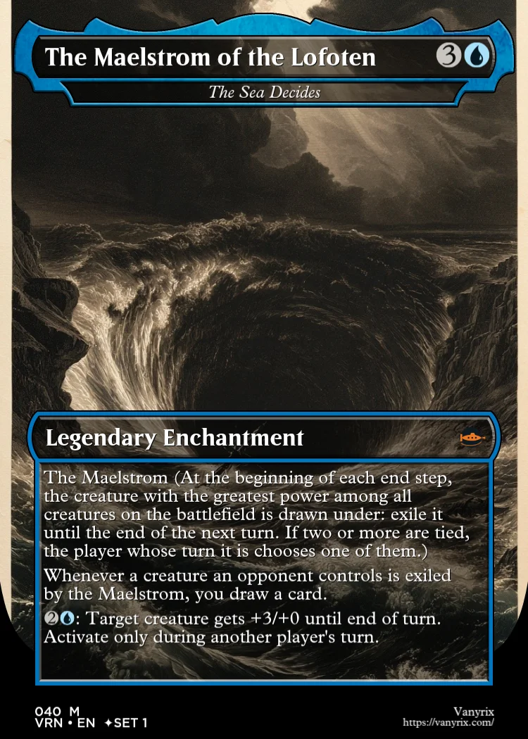 The Maelstrom of the Lofoten