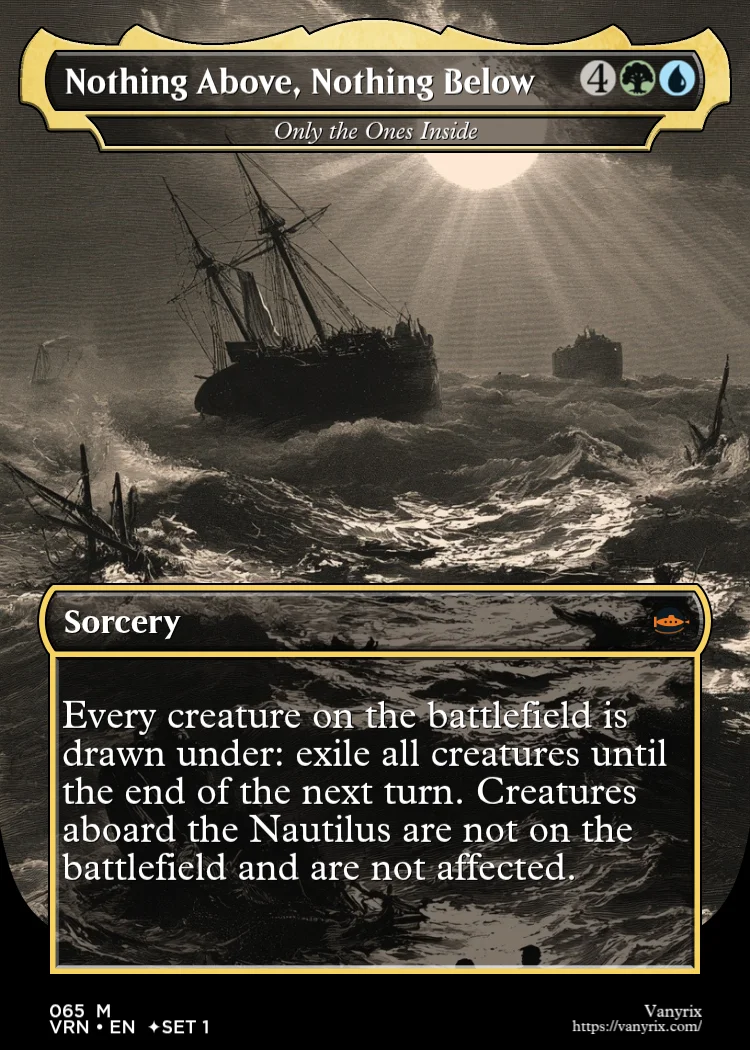 Nothing Above, Nothing Below