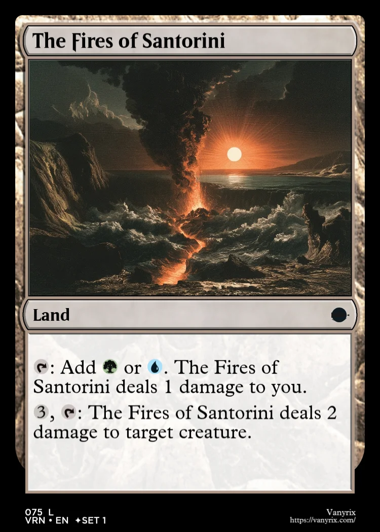 The Fires of Santorini