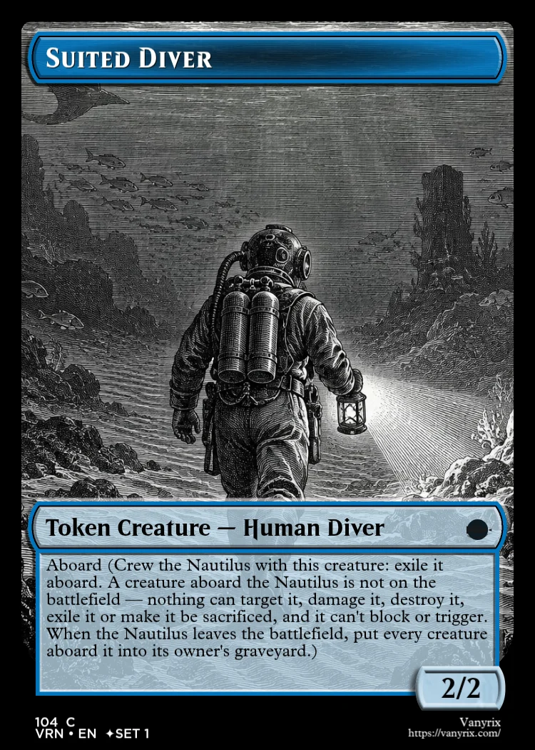 Suited Diver