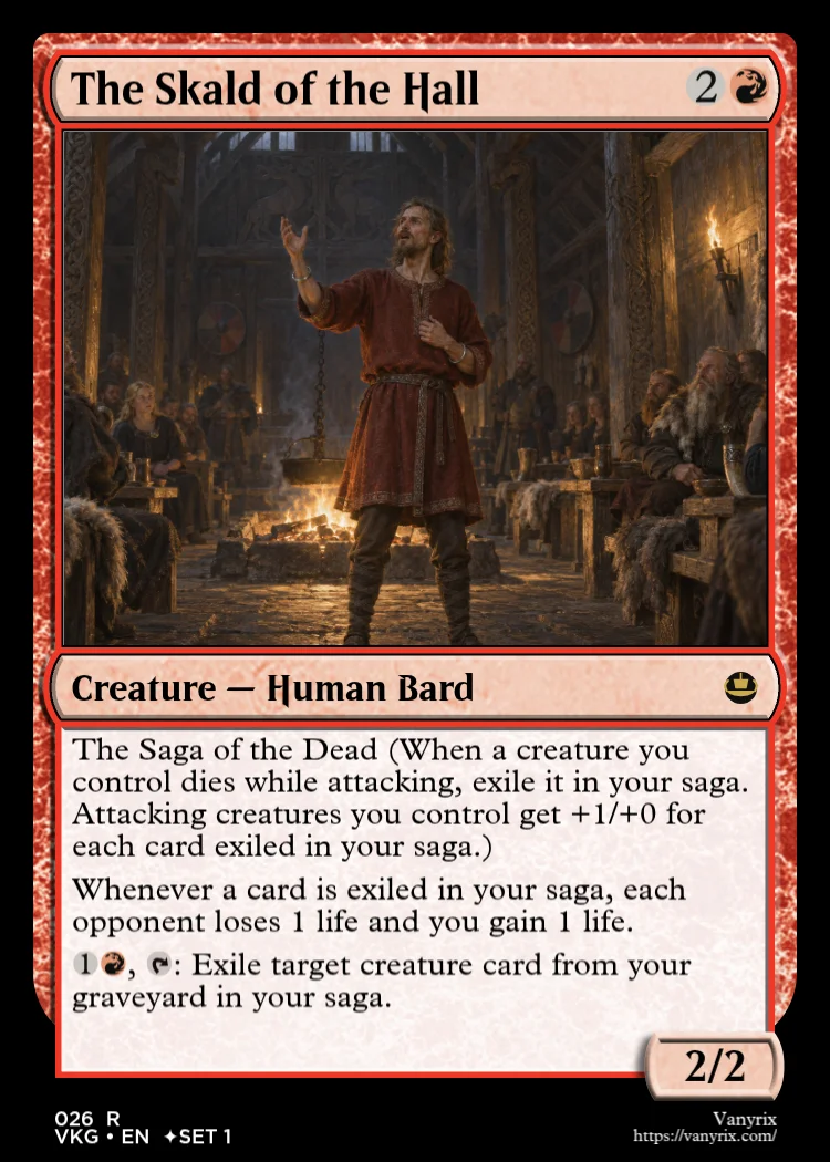 The Skald of the Hall