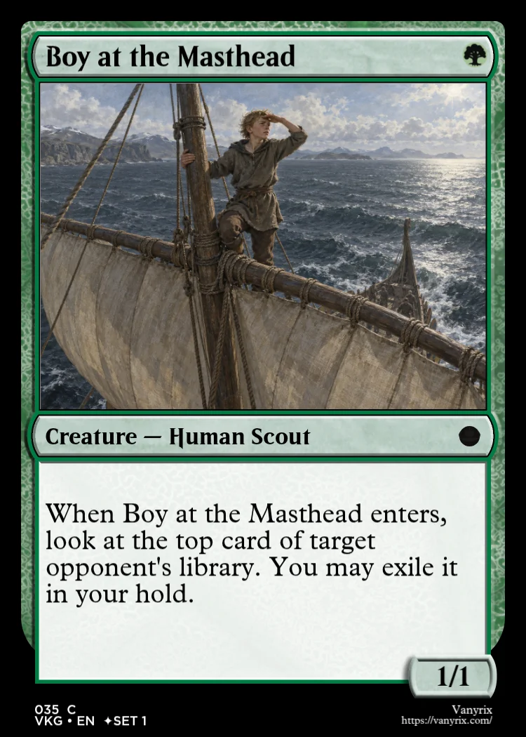 Boy at the Masthead