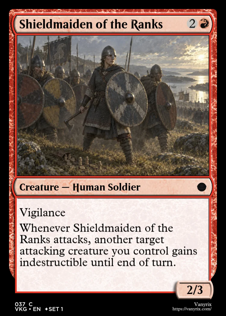 Shieldmaiden of the Ranks