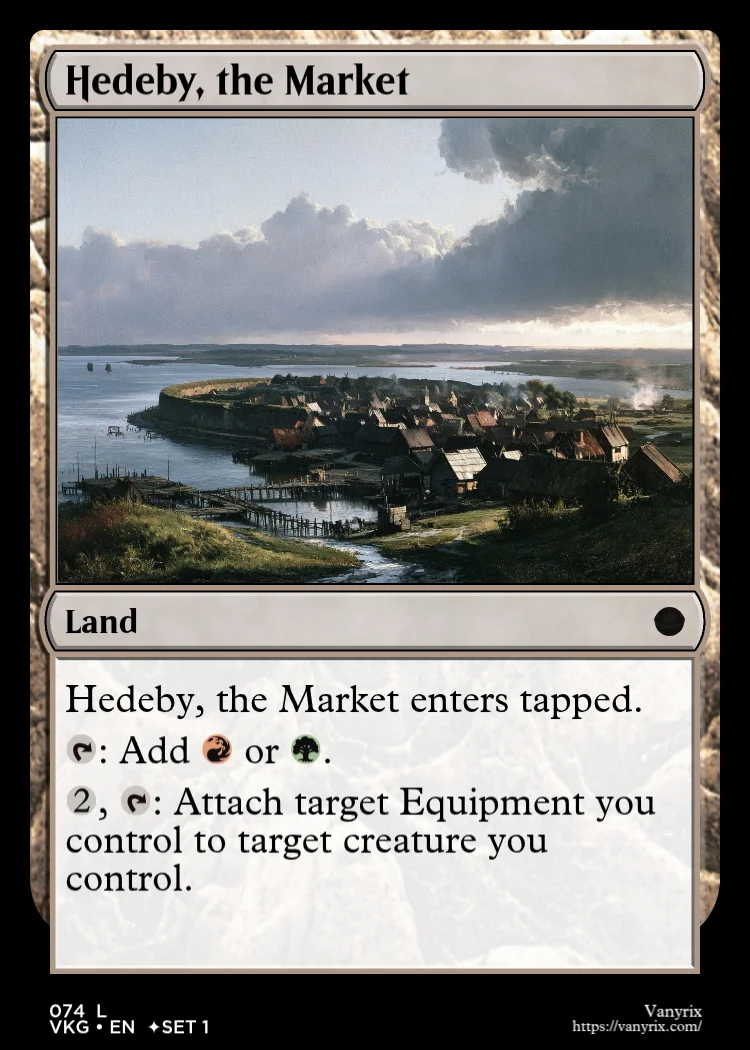 Hedeby, the Market