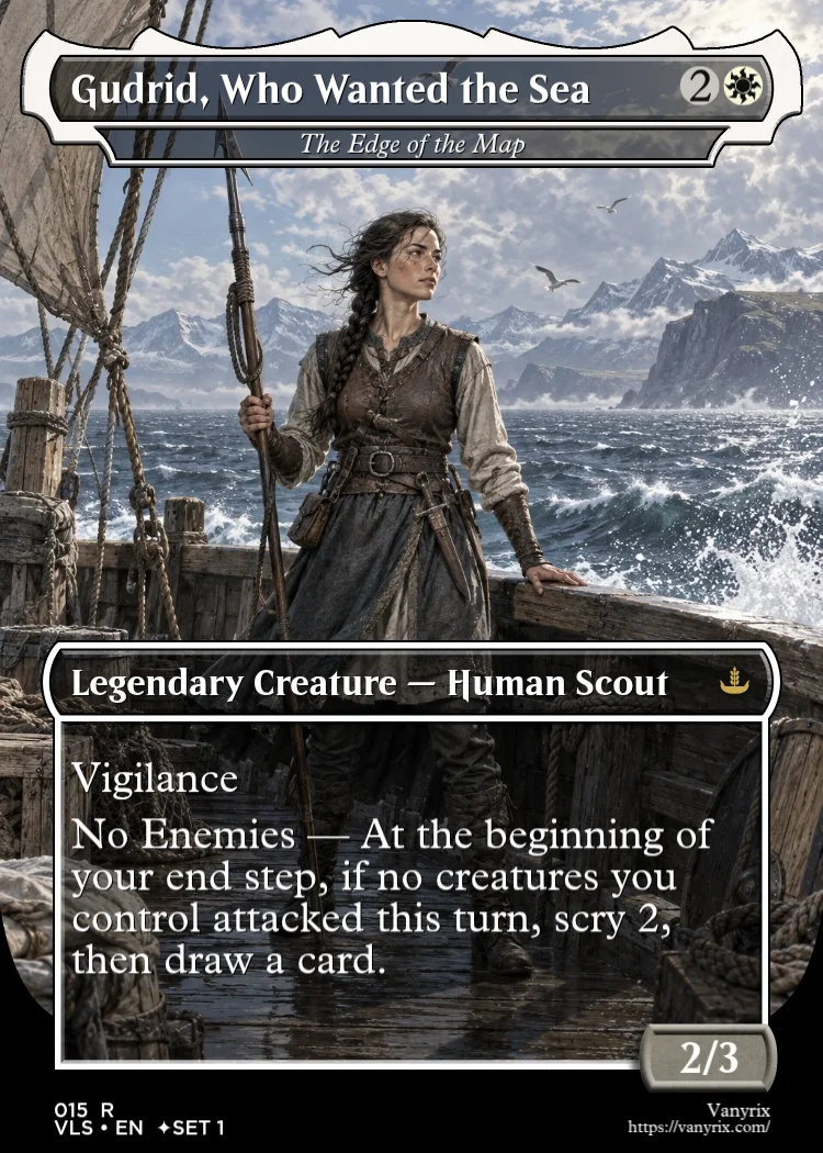 Gudrid, Who Wanted the Sea